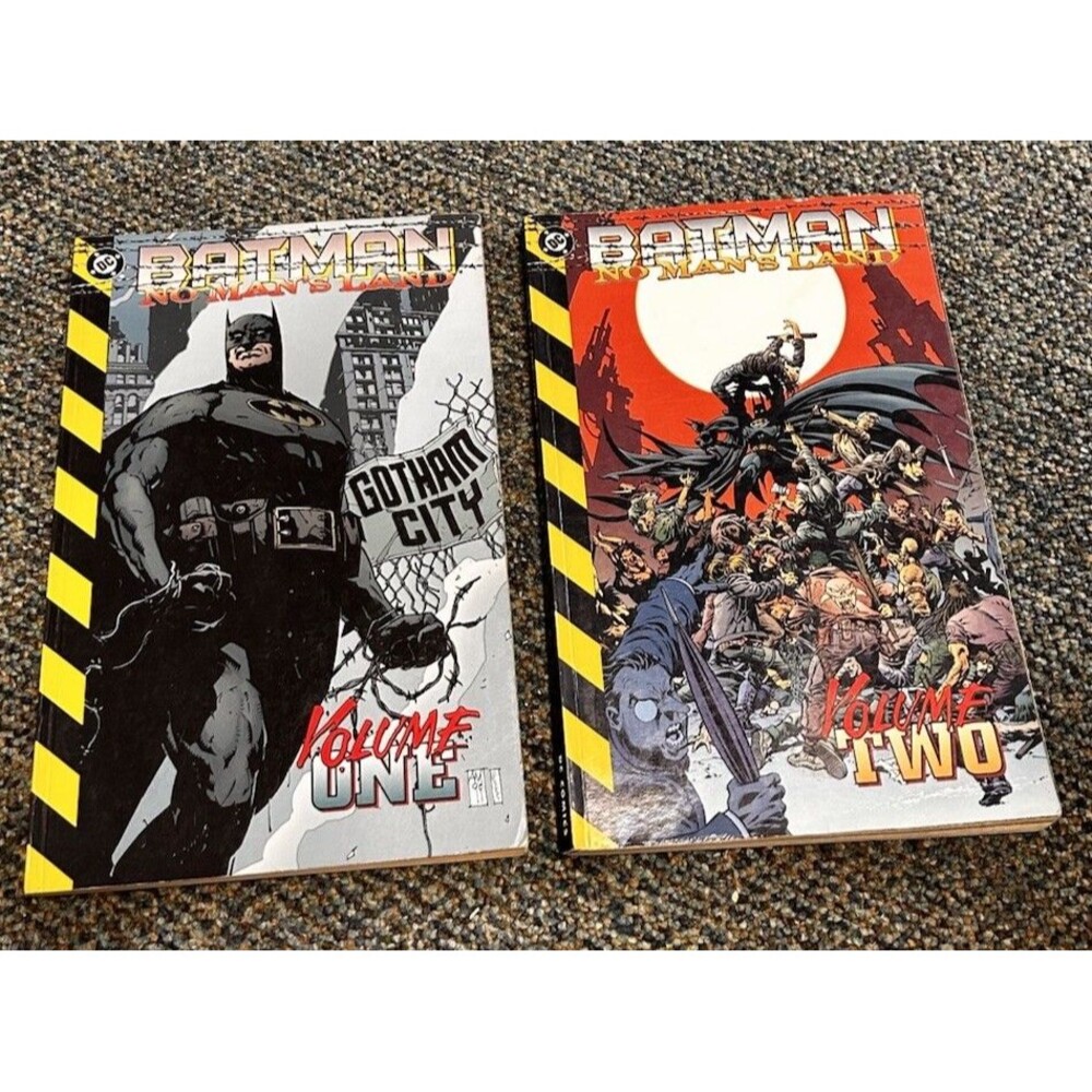 Batman: No Man's Land Vol. 1 and Vol. 2 TPB DC Comics Books